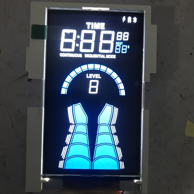 跑步機LCD段碼屏 跑步機LCD段碼屏